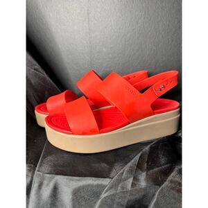Crocs Brooklyn Low Wedge Sandal - Women's